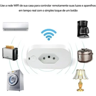 Tomada Inteligente Wifi 16a Alexa Google Monitor Automação