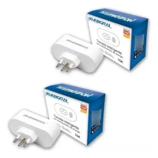 Kit 2x Tomada Inteligente Wifi 16a - Nova Digital