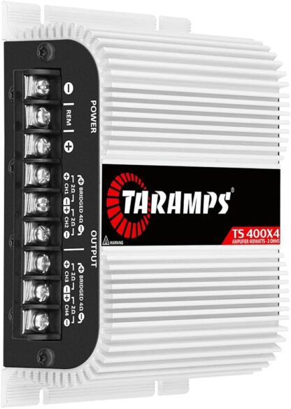 Módulo Taramps TS 400x4 2 ohms 400 W RMS 4 Canais Amplificador Som Automotivo