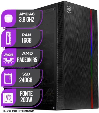 COMPUTADOR COMPLETO Mancer, AMD