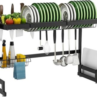 Cozinha Suspensa Modular Escorredor Louça Organizador 24 Pratos 85cm