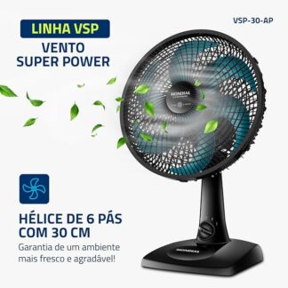 Ventilador de Mesa Mondial 220V, 30cm