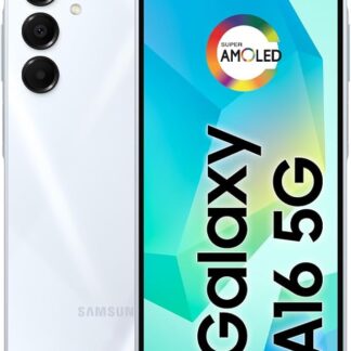 Samsung Galaxy A16 5G, 256GB + 8GB RAM, Câmera de até 50MP, Tela 6.7", NFC, IP54, Bateria 5000 mAh - Cinza