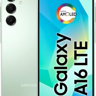 Samsung Galaxy A16, 128GB + 4GB RAM, Câmera de até 50MP, Tela 6.7", NFC, IP54, Bateria 5000 mAh - Verde Claro