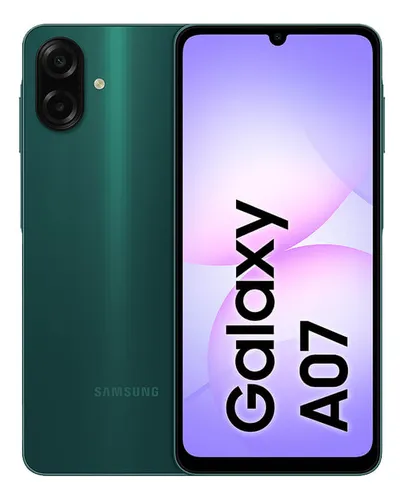Samsung Galaxy A07 128gb, 4gb, Câmera 50mp, Tela 6.7 , Proteção Ip54, Processador 6nm - Verde