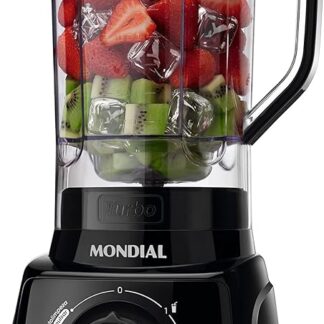 Liquidificador Mondial, Turbo Power 550W, 220V, Preto, 2,2 L - L-99 FB
