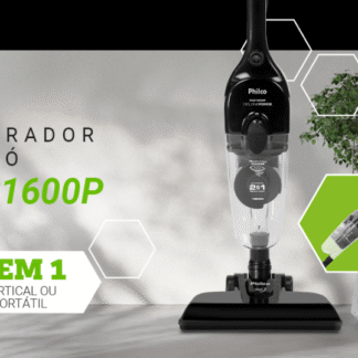 Aspirador de Pó Philco Vertical 2 em 1 1450w Preto Pas1600p - 220